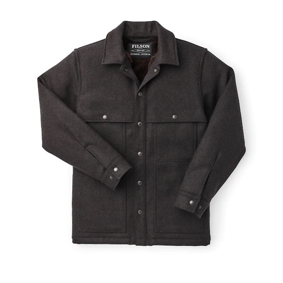 Filson Mackinaw Wool Lined Cape Coat - Picture 3 of 16